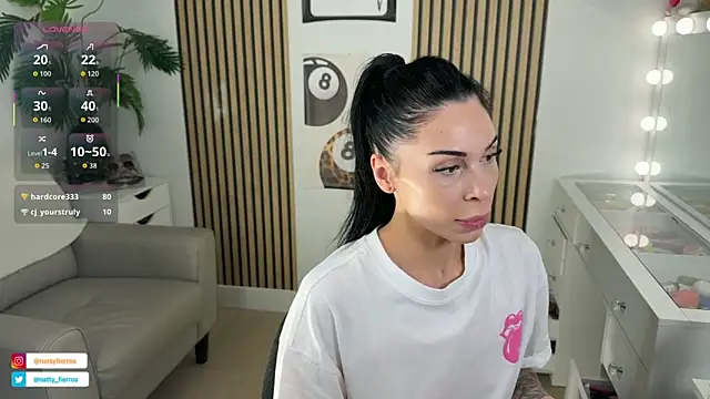 NattyFierros's Stripchat show and profile