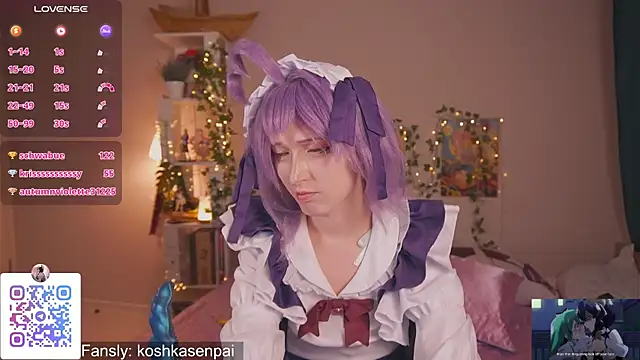 koshkasenpai (T young) - Ahegao with cum in mouth