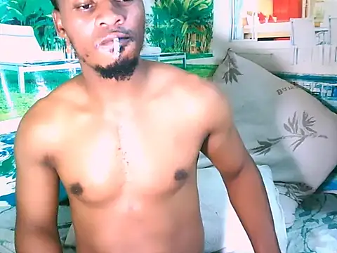 ebonytiger69 (M young) - liking my cum