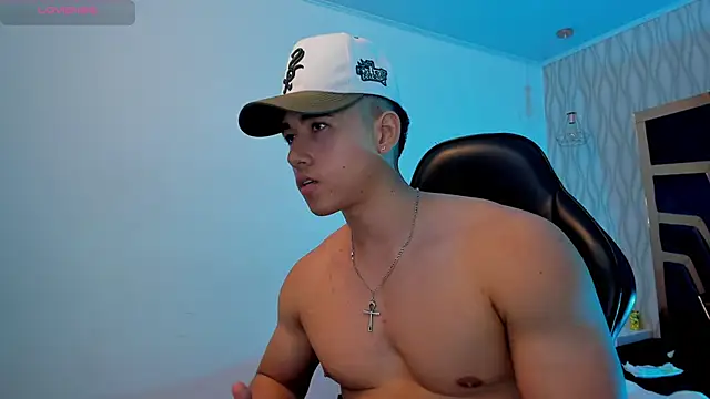 draven_marceaux (M twink) - first  cum