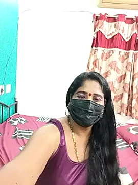 Webcam Model (tamil-aunt)  is live.Free join now!