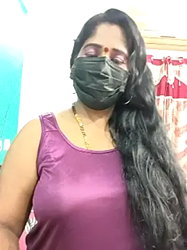 Webcam Model (tamil-aunt)  is live.Free join now!