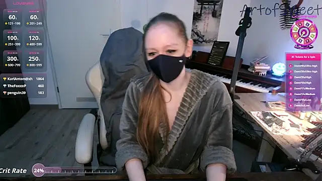 ArtofSweet from StripChat is Freechat