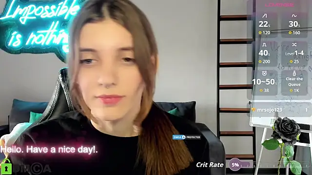 Live cam of CherryBloom777 from  | Watch me live!