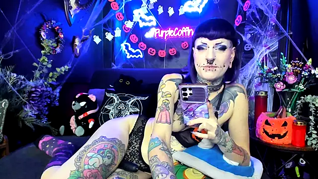 purple_coffin666 - Purple_Coffin666's free webcam - UK Sex Cams