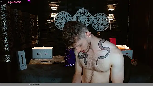 andrewxbi (M young) - Big Dildo Deep In Me Ass