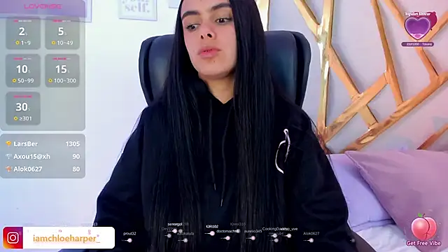 chloeharper_ - ChloeHarper_'s free webcam - UK Sex Cams