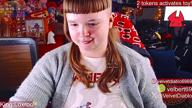 velvetdiablo - VelvetDiablo's free webcam