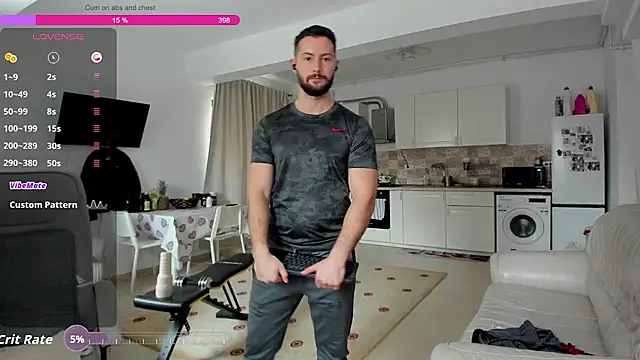 zackfraser (M young) - Cum on abs / chest