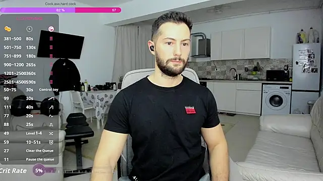 zackfraser (M young) - Cum on abs / chest