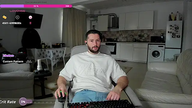 zackfraser (M young) - Cum on abs / chest