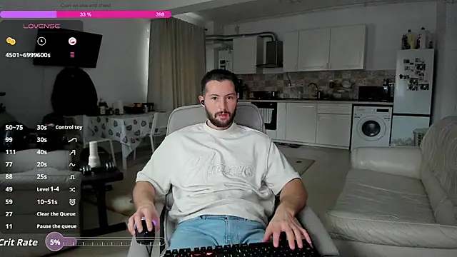 zackfraser (M young) - Cum on abs / chest