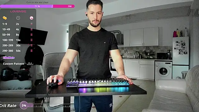 zackfraser (M young) - Cum on abs / chest