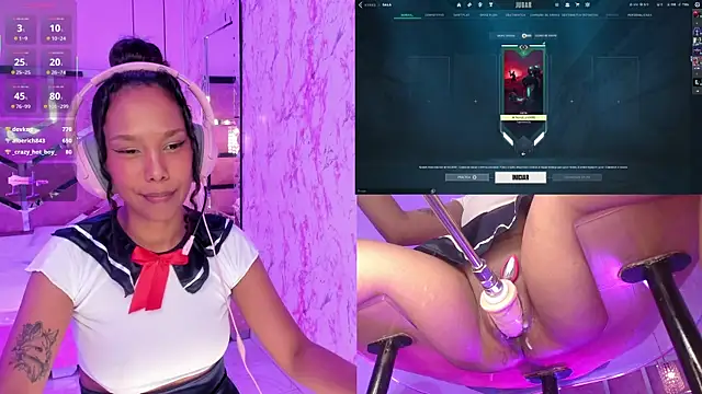 NovaLyn webcam stripchat model stream image