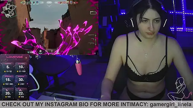 gamergirl-linela - Gamergirl-Linela's free webcam - UK Sex Cams