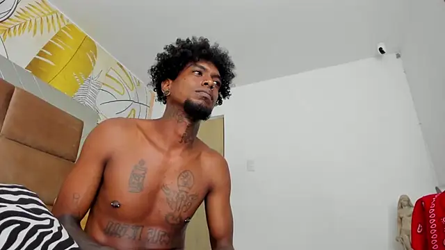 bigblackhotx1 (G young) - start masturbate his dick 3 min