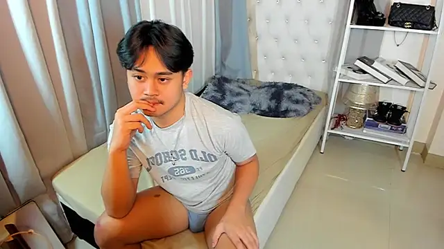 asianblackbigcock (M twink) - CUM