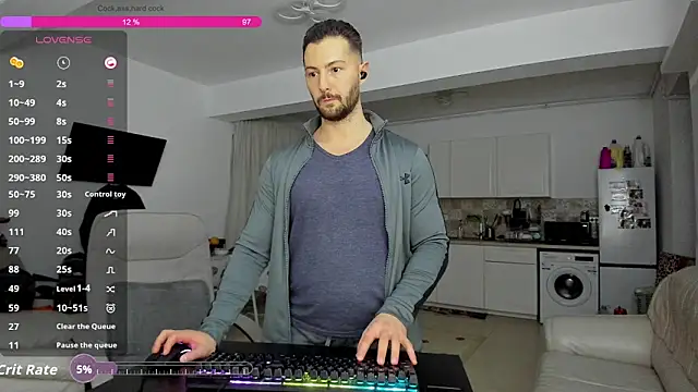 zackfraser (M young) - Cum on abs / chest