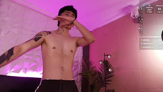 troy_rouge (M twink) - Tease with boxer