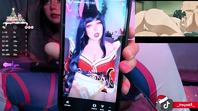 freyaasweet69 (F young) - show tits + ahegao 💗✨