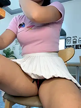 chun_ae95 (F young) - cum and squirt naked in coffee shop