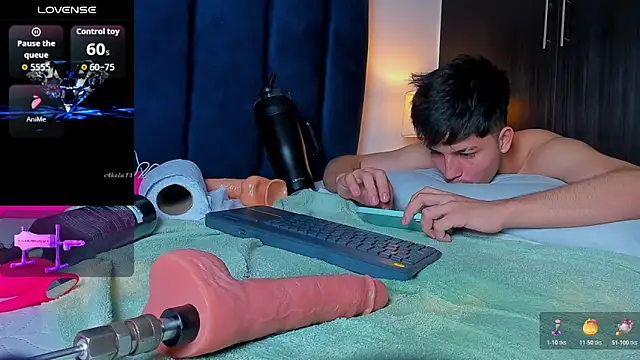 issac_james_ (M twink) - machin control for 1 minute