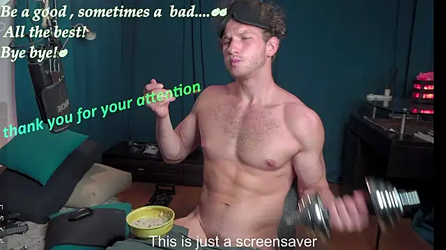 viktorsecret (M young) - naked flexing