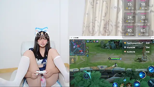 duolamei (F young) - 新人特惠17tk小粉狂震，为小喷泉表演持续助力