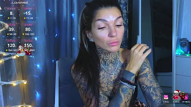 tattooedbabyy (F milf) - Happy day with BIG BuZZ tip:101,301,1001