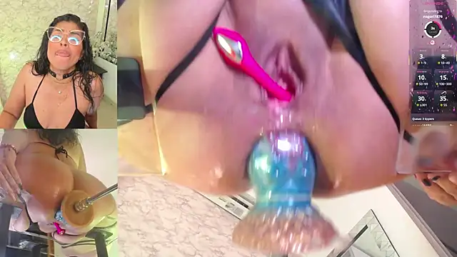 mayarouse (F milf) - TENTACLE IN ASS· MULTISQUIRT CTRL 3 MIN