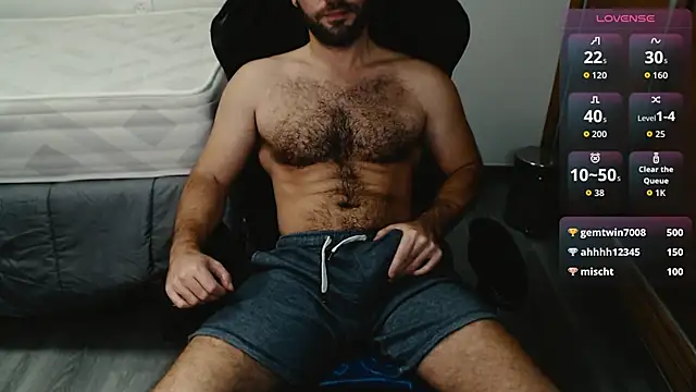 cutehairymacho webcam