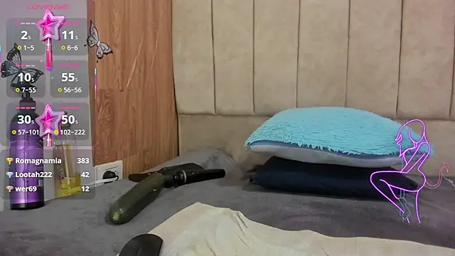 lilycruise (F young) - destroy my pussy with my cucumber