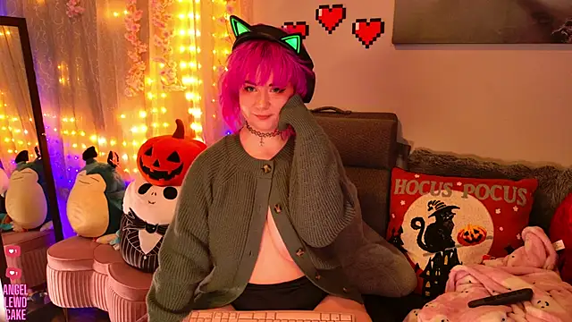 angel-lewd-cake (F young) - Vibe dildo ctrl💋Play a game of Fort