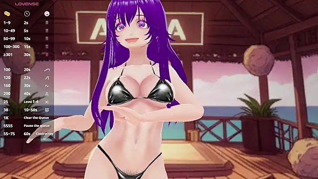 akiravixent (F milf) - double fuck ass and pussy x 2 min