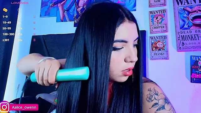 Aliceowenn webcam