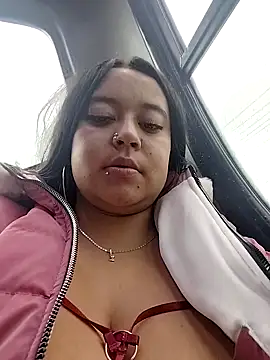 cristal__04 (F teen) - Sucking a dildo in public