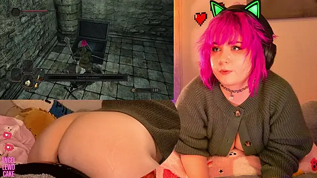 angel-lewd-cake (F young) - 💋Start fuck machine💋