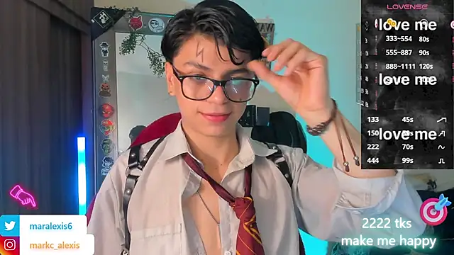 marckalexis (M young) - cum show