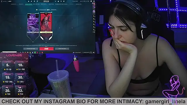 Gamergirl-Linela webcam