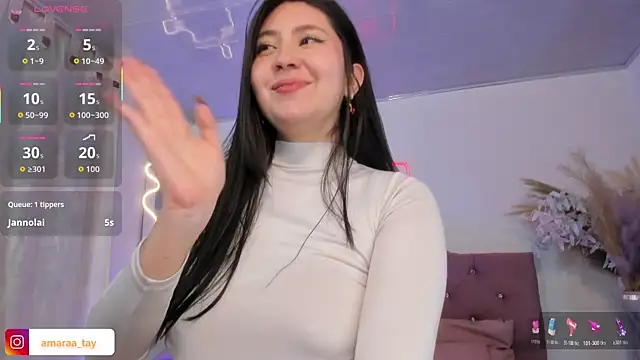 amara_tay (F teen) - Put plug + oil ass