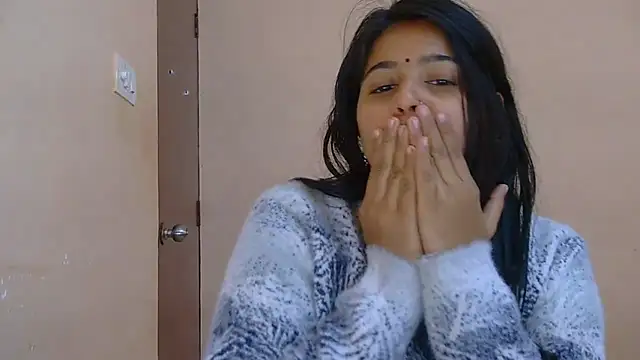 cute-simmi69 (F young) - pussy fingring with face