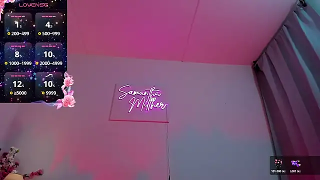 Samanthamillher10 webcam