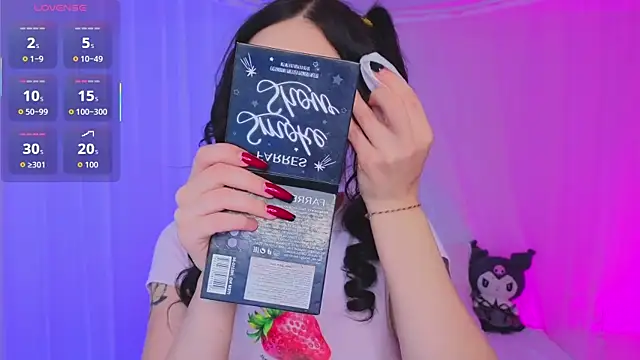 venomeowww__ (F teen) - play with hair and tongue