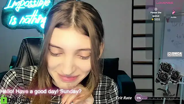 cherrybloom777 (F young) - Put lipstick on lips