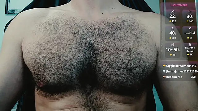 cutehairymacho webcam