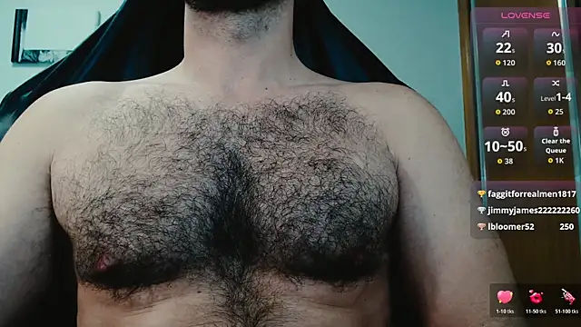 cutehairymacho webcam