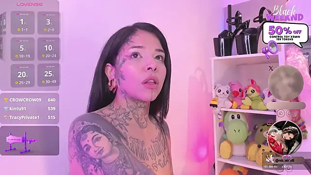 ninaink - NinaInk's free webcam - UK Sex Cams