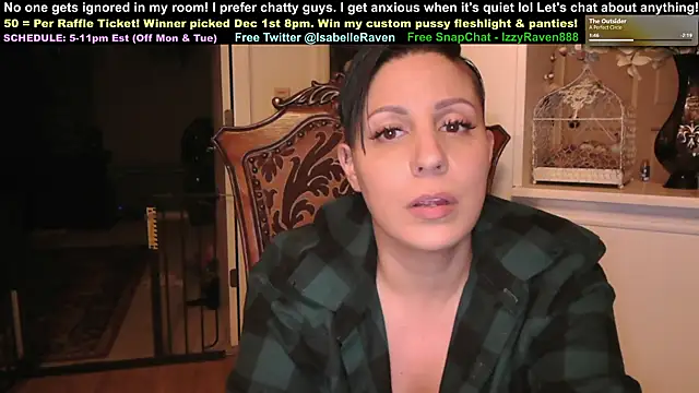 isabelleraven - IsabelleRaven's free webcam