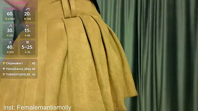 MissPompadure webcam