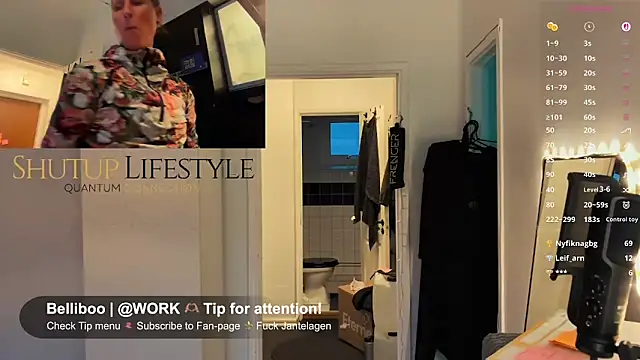 SwingWingWomanSweden webcam